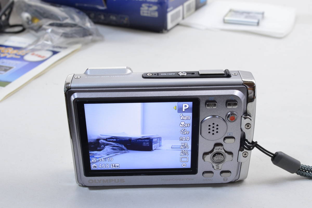 ecoま】オリンパス OLYMPUS μ Tough 6020 コンパクトデジタルカメラ μ