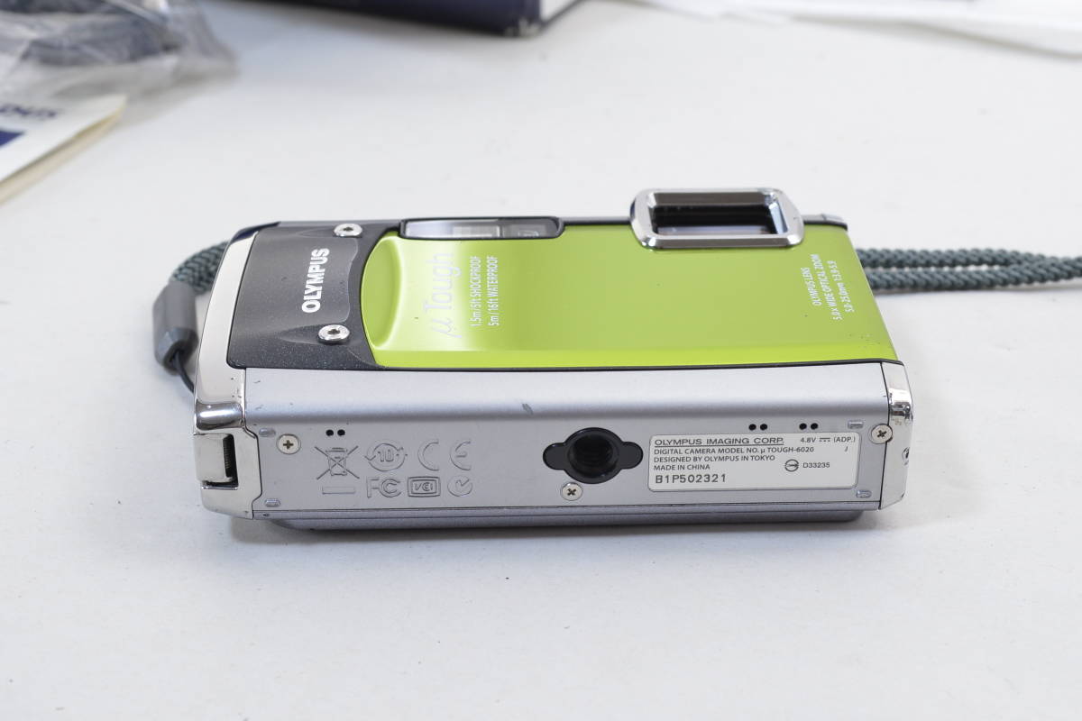 ecoま】オリンパス OLYMPUS μ Tough 6020 コンパクトデジタルカメラ μ