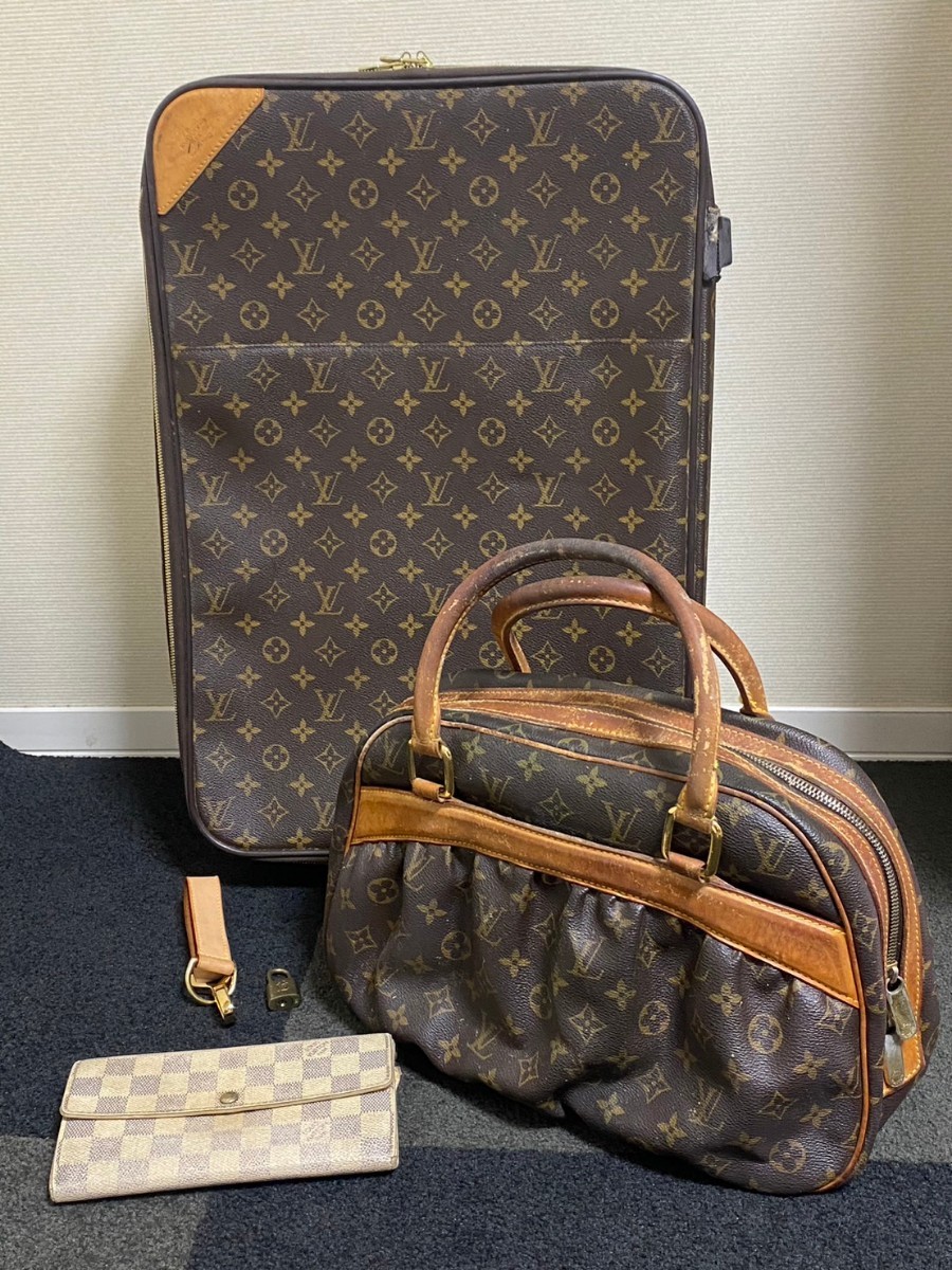 ジャンク品　LOUIS VUITTON　ルイヴィトン　バッグ　財布　まとめ　ベガス55 トラベルキャリー M23294ミツィハンドバッグ M40058 等