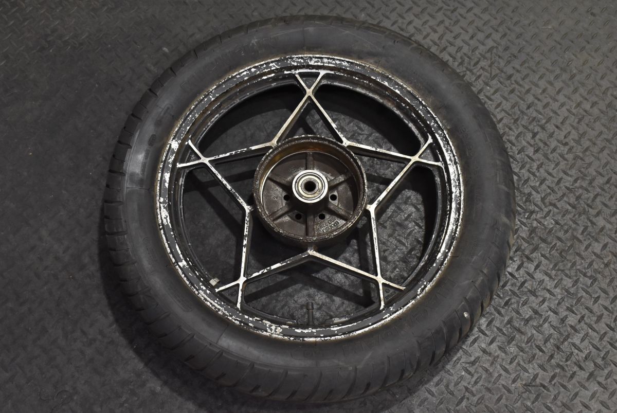 S315 当時物 純正 GSX400F リアホイール 0067 検) GS40XF FS GS400 