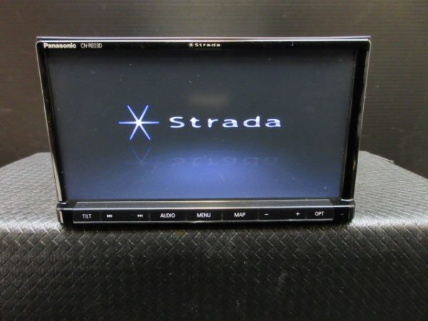 №964 Panasonic パナソニック ストラーダ メモリーナビ CN-RE03D 2016