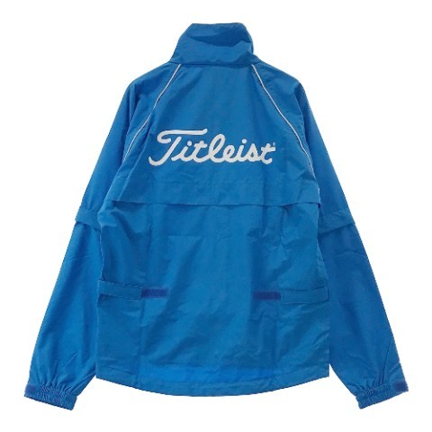 TITLEIST タイトリスト レインウェアセットアップ ブルー系 M