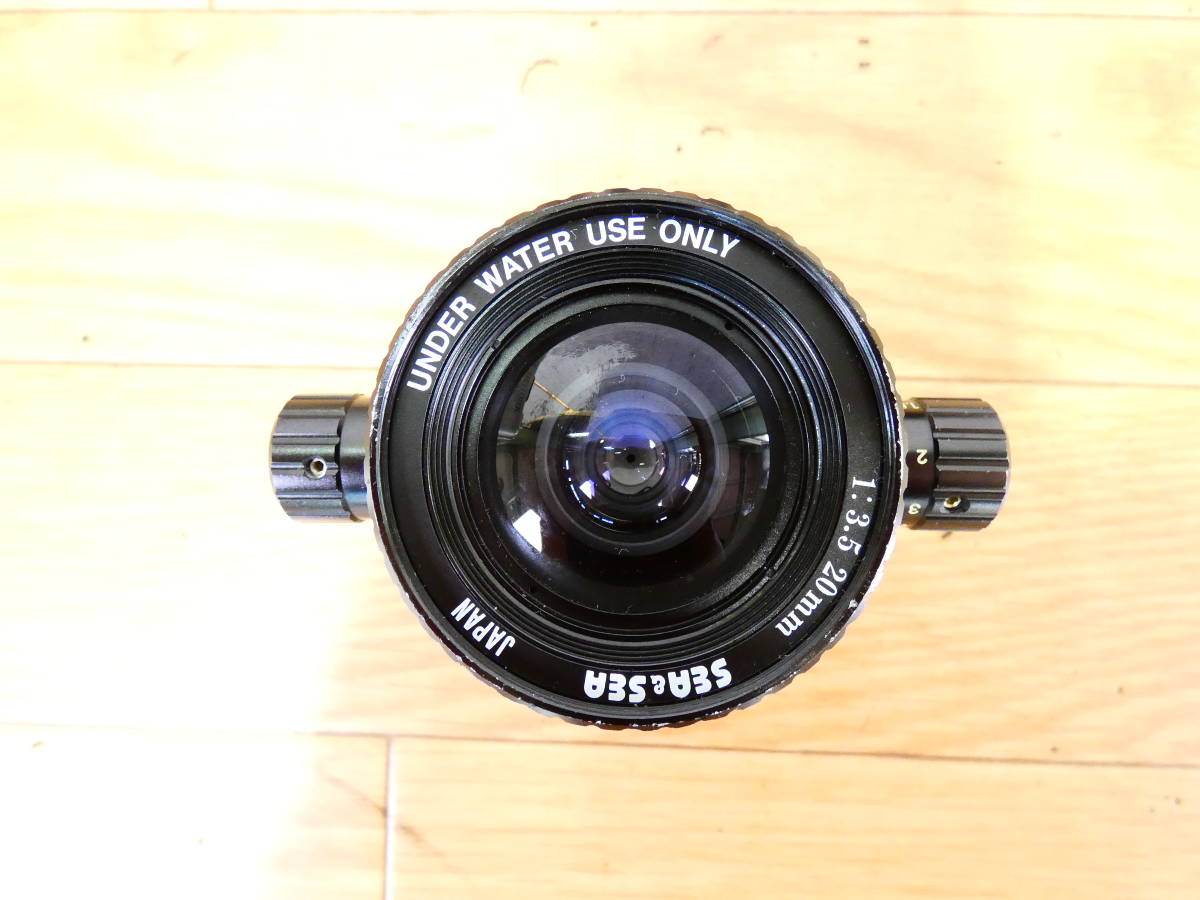動作未確認 Nikon Nikonos v フィルムカメラ オレンジ 付属品あり