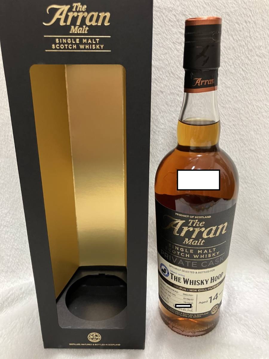 The Arran Malt アラン 2002 14年 THE WHISKY HOOP 56.5% ウイスキー