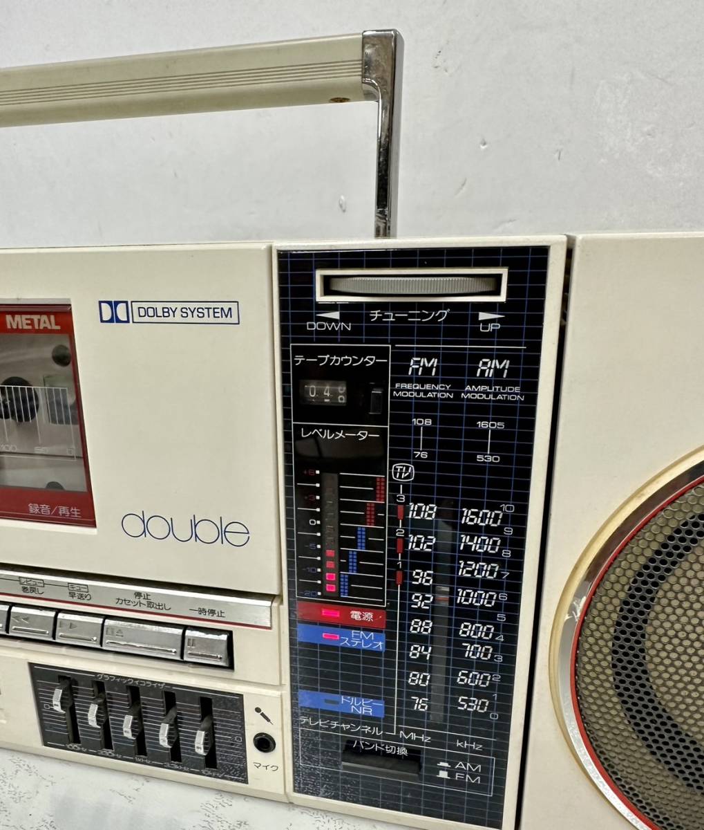 DIATONE TX-72W FM/AM ステレオラジオカセット 昭和レトロ DIATONE