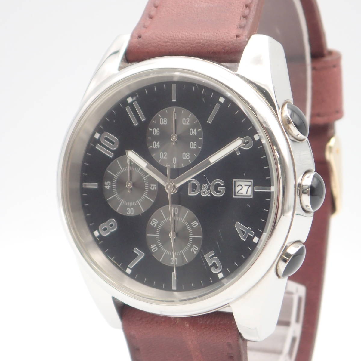 D&G ドルチェ＆ガッバーナ 腕時計 Twin Tip DW0695 稼働品