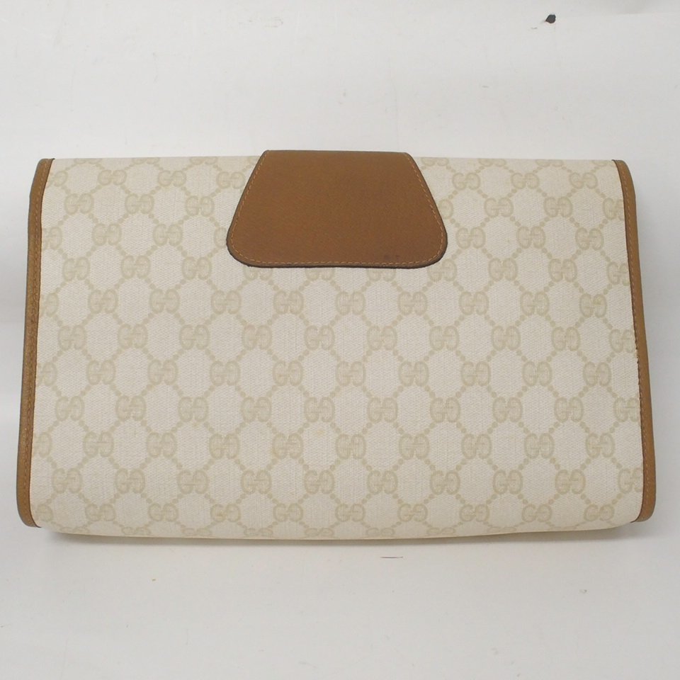 f002 2Fbag グッチ GUCCI 156.01.031 レザークラッチバッグ GG柄