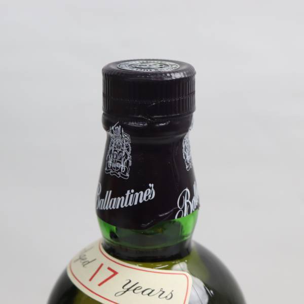 1円~Ballantines（バランタイン）17年 ベリーオールド 43％ 750ml