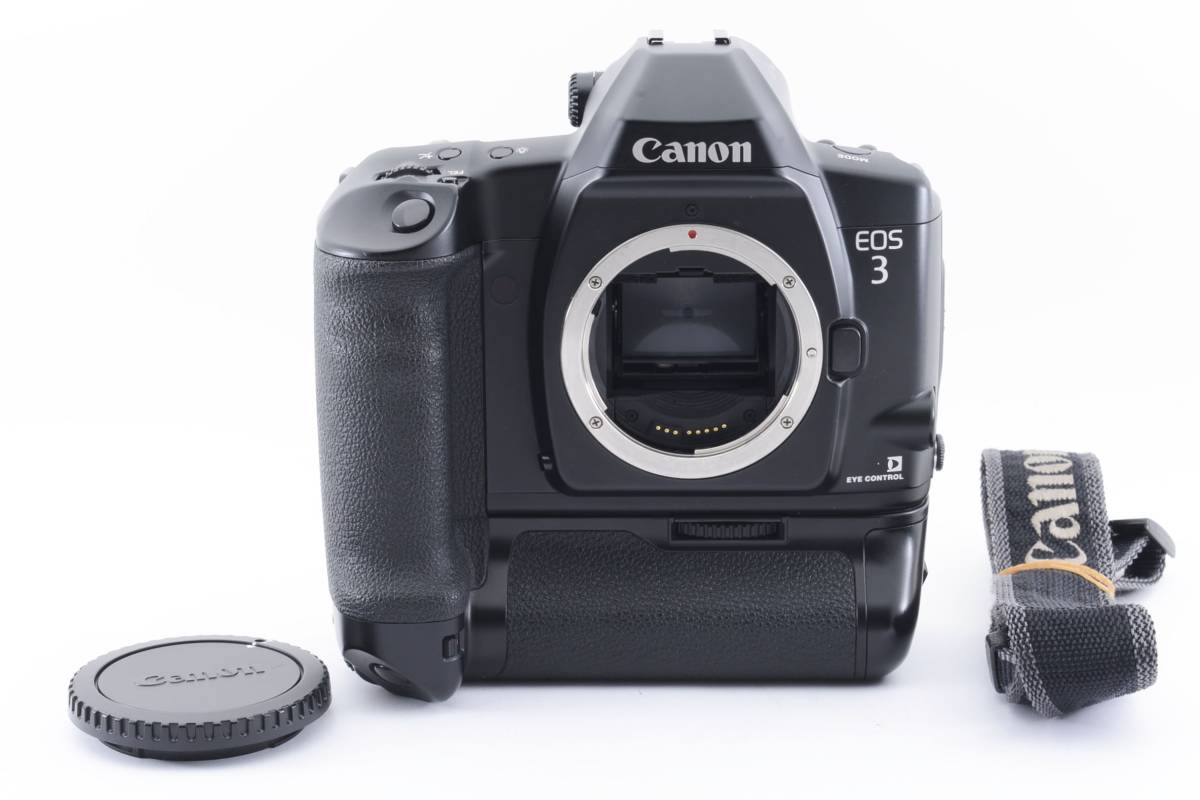 ☆動作品☆ CANON EOS 3 ボディ PB-E2 フィルムカメラ EOS3 現状品 2603