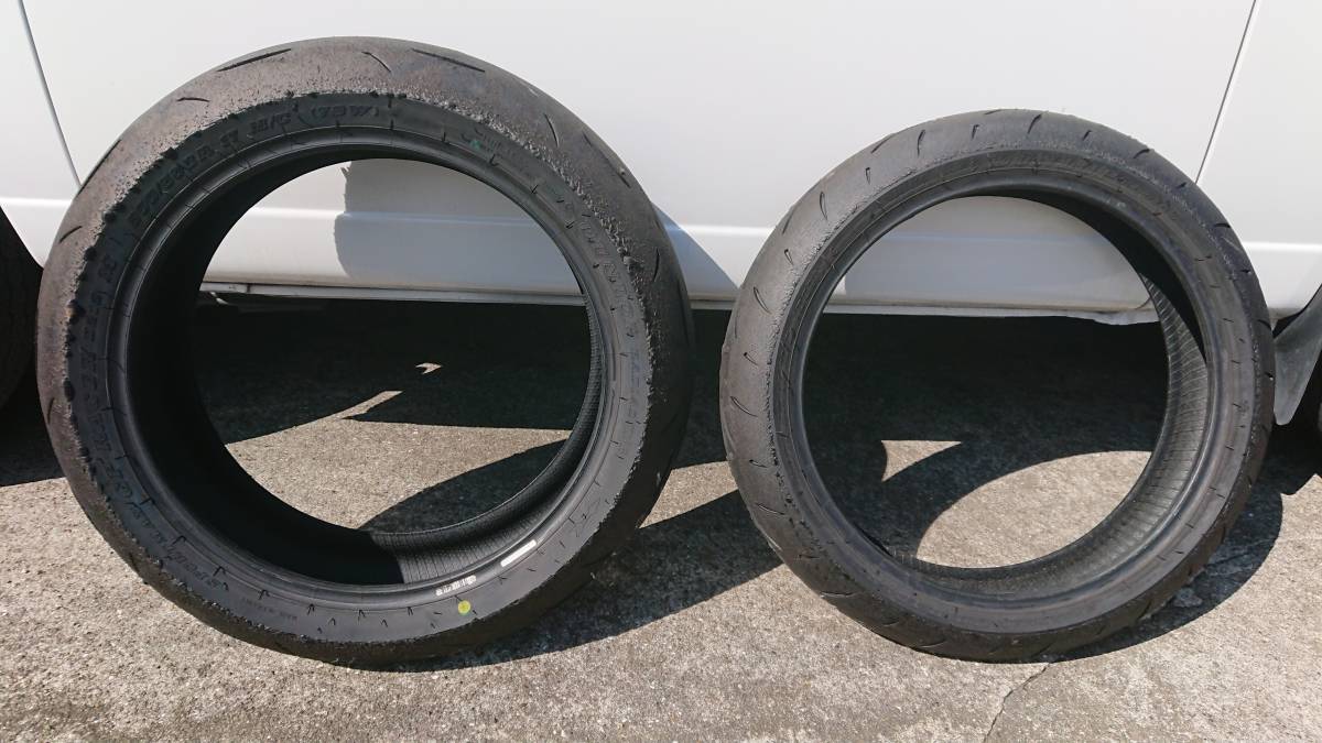 中古90分使用] ダンロップ D212 DUNLOP GP RACER D212 120/70-17 200