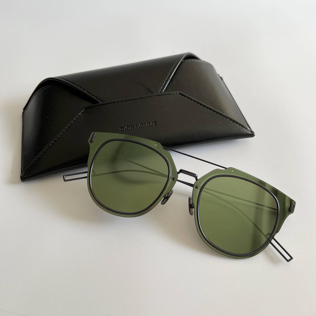 新品-正規証明書付き Dior Homme ディオールオム ミラーレンズ 