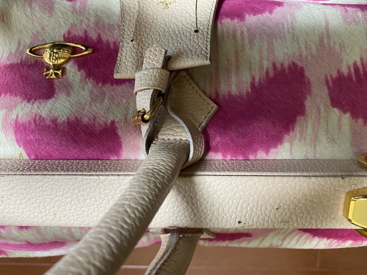 希少 Vivienne Westwood ヴィヴィアンウエストウッド ハラコレザー 