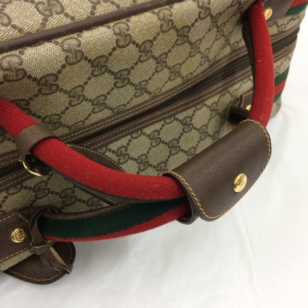 GUCCI　グッチ　シェリー　ショルダー付き　ボストンバッグ　012.39.0063【BIAK3033】