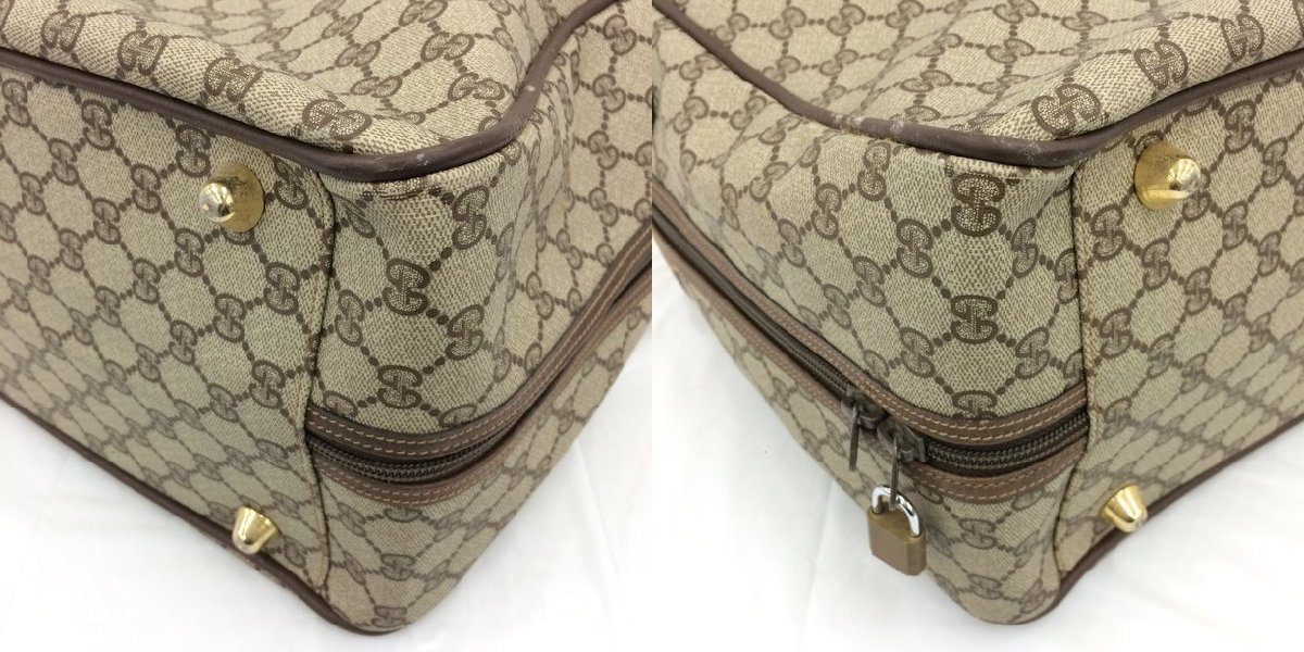 GUCCI　グッチ　シェリー　ショルダー付き　ボストンバッグ　012.39.0063【BIAK3033】