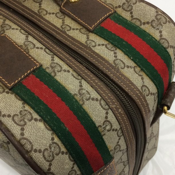 GUCCI　グッチ　シェリー　ショルダー付き　ボストンバッグ　012.39.0063【BIAK3033】