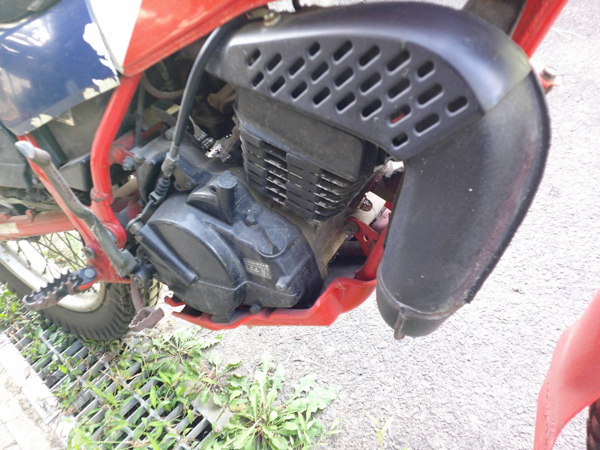 TLM50 ホンダ AD07 希少 やられ仕様 トライアル50 走行 レア 