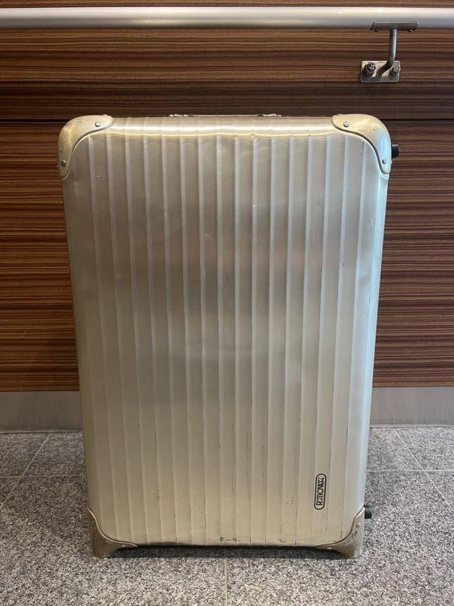 【希少】2輪RIMOWA リモワ キャリーケース シャンパンゴールド リモワ RIMOWA 2輪 63L サルサ キャリーケース 廃盤 シャンパン