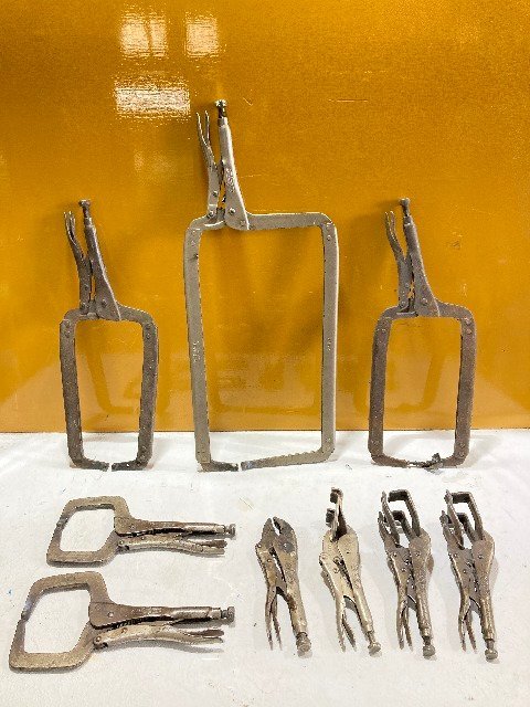 【1円スタート！】板金はさみ / 板金鋏 / 板金ハサミ まとめて9本 自動車板金 建築 板金工具 その3