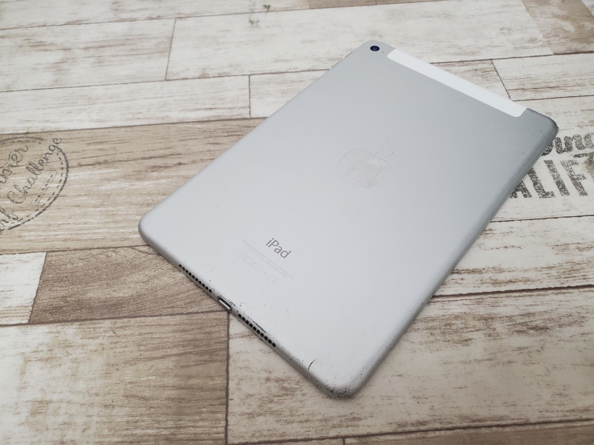 iPad mini 第4世代 WiFi+Cellular simフリー 128GB (MK772J/A