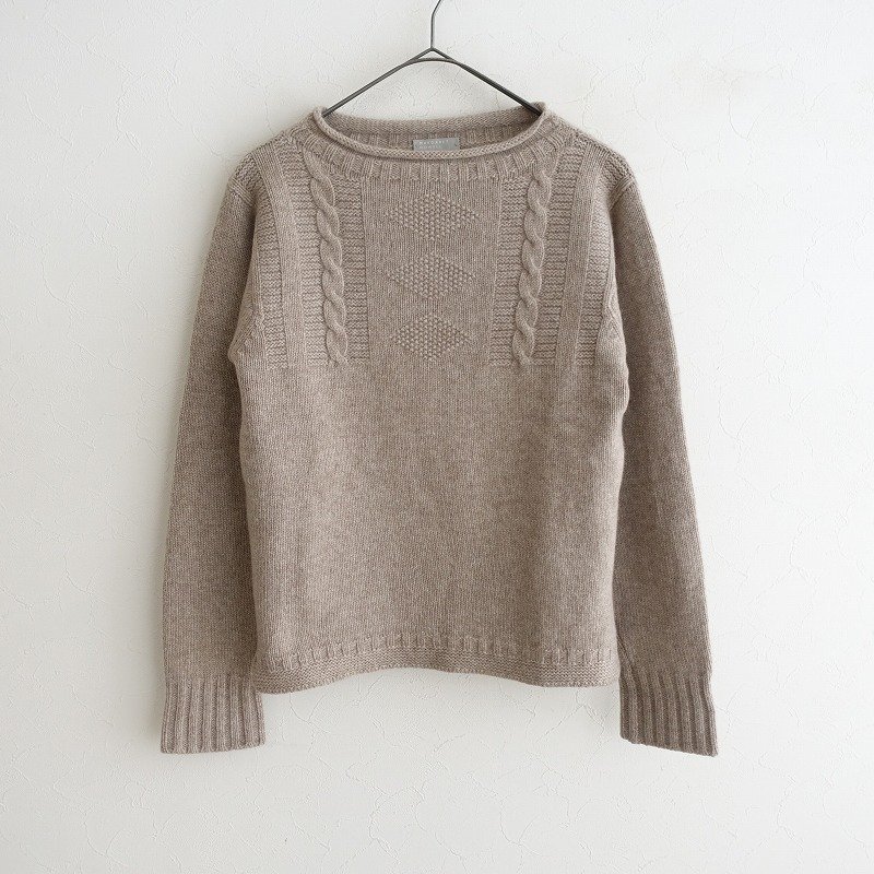 【全国無料，全国無料，HOT】 マーガレットハウエル MARGARET HOWELL ウールカシミヤニット 2セーター起毛ボートネック長袖 4-2309-27 41I32(セーター)｜売買されたオークション情報、yahooの商品情報をアーカイブ公開 - オークフ 女性用