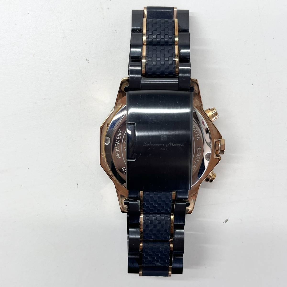 h2200 ジャンク Salvatore Marra サルバトーレマーラ 腕時計 SM15104-1 