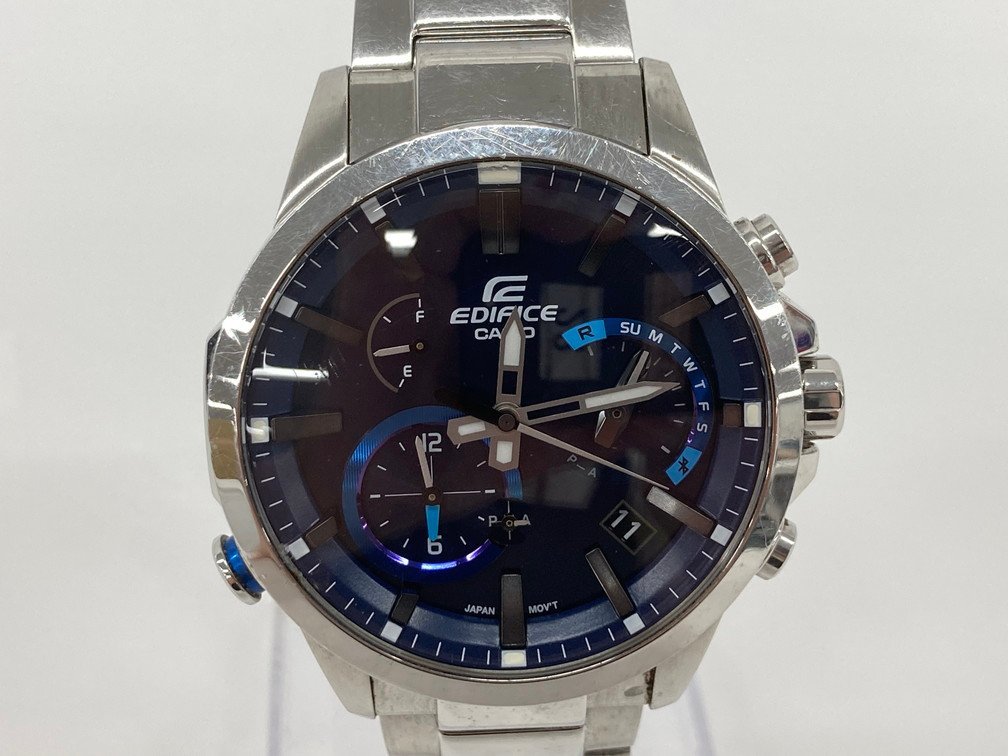 CASIO カシオ エディフィス EQB-700D 稼働品 箱あり コマあり【BIAK7022】