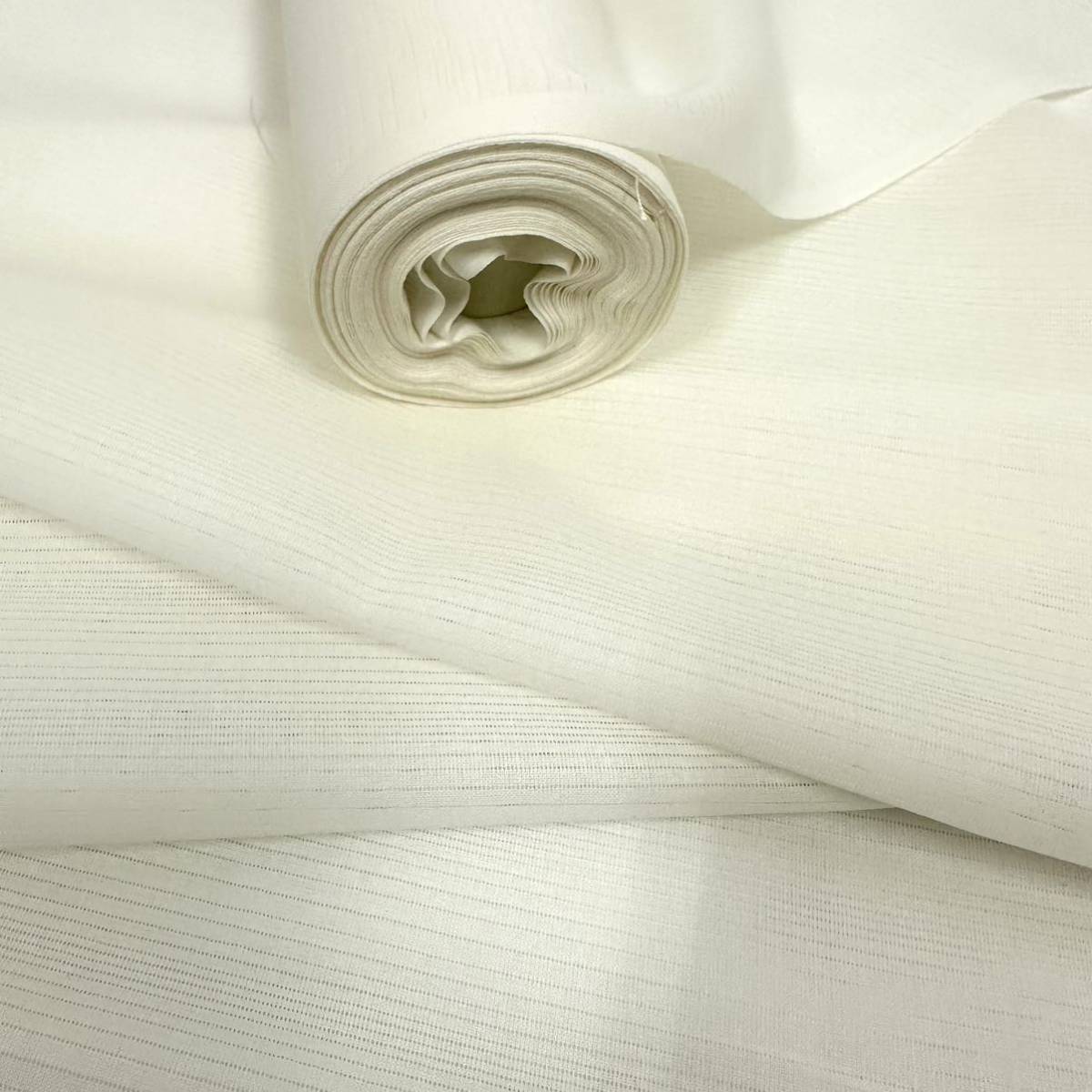 ◆反司◆a7679 逸品 正絹 反物 老舗【千總】 夏襦袢 絽長襦袢 襦袢地 呉服屋 未仕立て 新品 生地 反物 ハンドメイド sk 検索：紋意匠 地紋