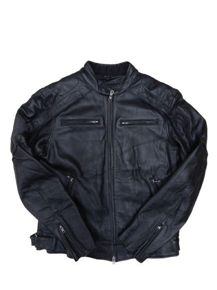 ハーレーダビッドソン レザーライダースジャケット HD-099 サイズXL ブラック HARLEY DAVIDSON 中古品[B131U933]