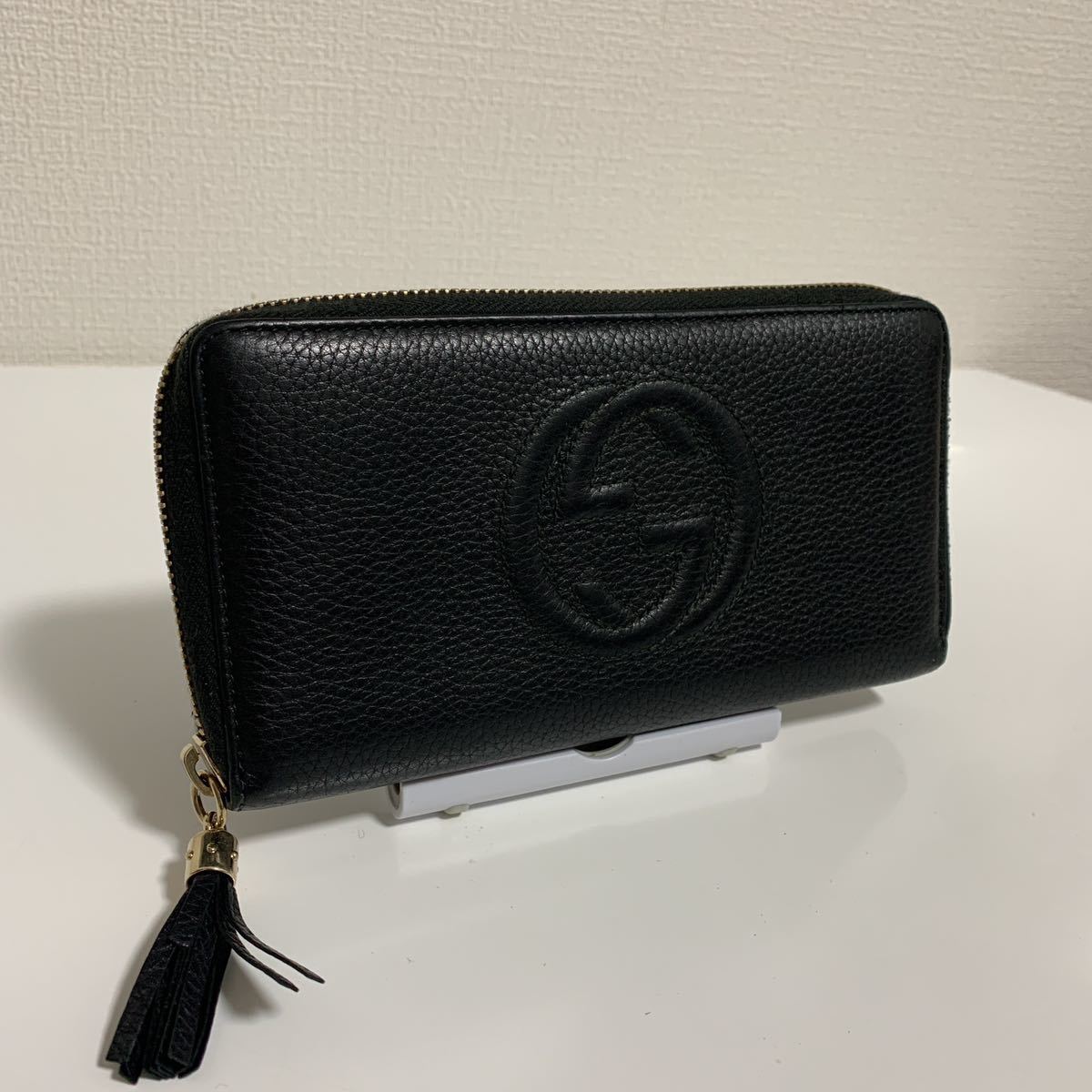 GUCCI ラウンドファスナー 長財布 グッチ 美品 ソーホー 01 - 長 超極 