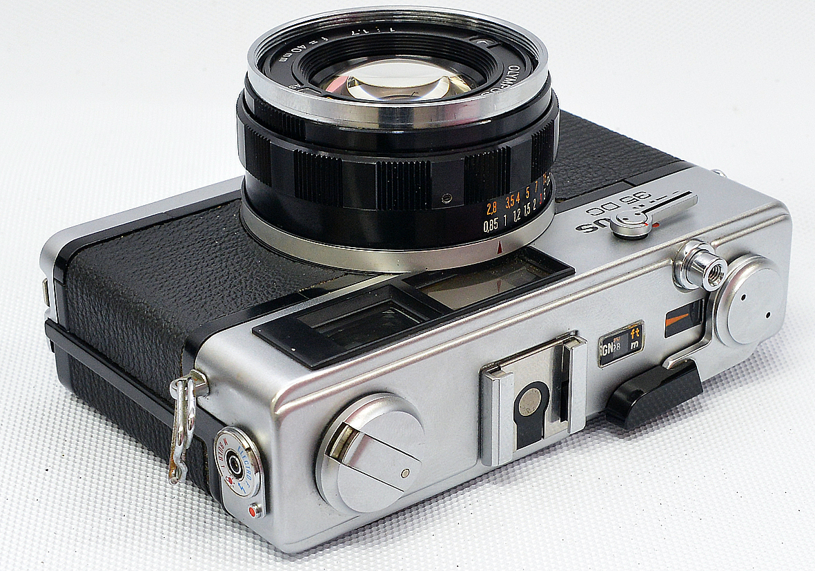 1円 OLYMPUS 35 DC f=40mm 1:1.7 レンジファインダー フィルムカメラ