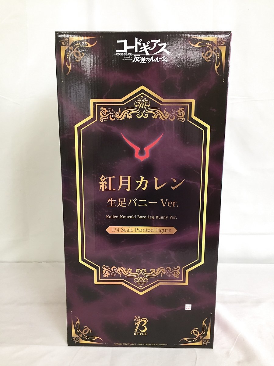 コードギアス 反逆のルルーシュ 紅月カレン B-style 1⁄4 生足バニーVer コードギアス 反逆のルルーシュ 紅月カレン B-style 1⁄4 生足バニーVer