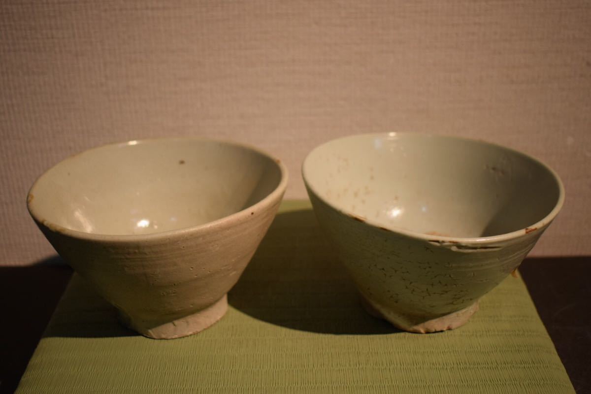 朝鮮美術 李朝 高麗白磁 鉢 茶碗 時代箱 C 5342 Yahoo!オークション