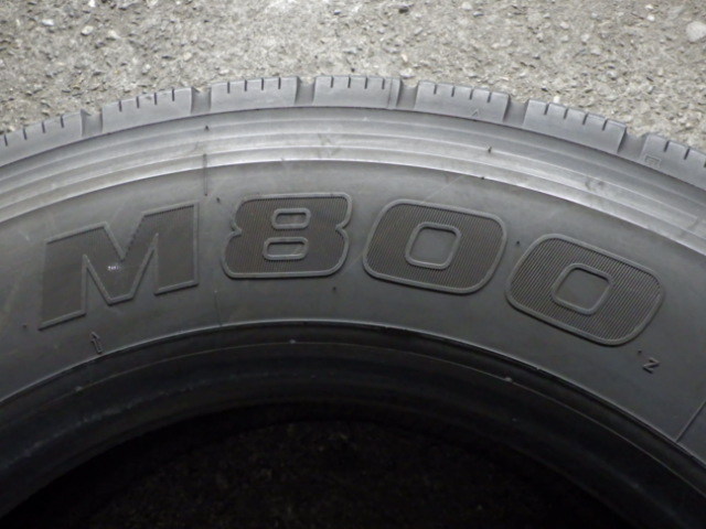 UT2620-ブリヂストン M800 245/70R19.5 136/134J 中古 2本セット オールシーズンタイヤ 2017年製 ブリヂストン M800 245／70 [1本] STUDLESS W900
