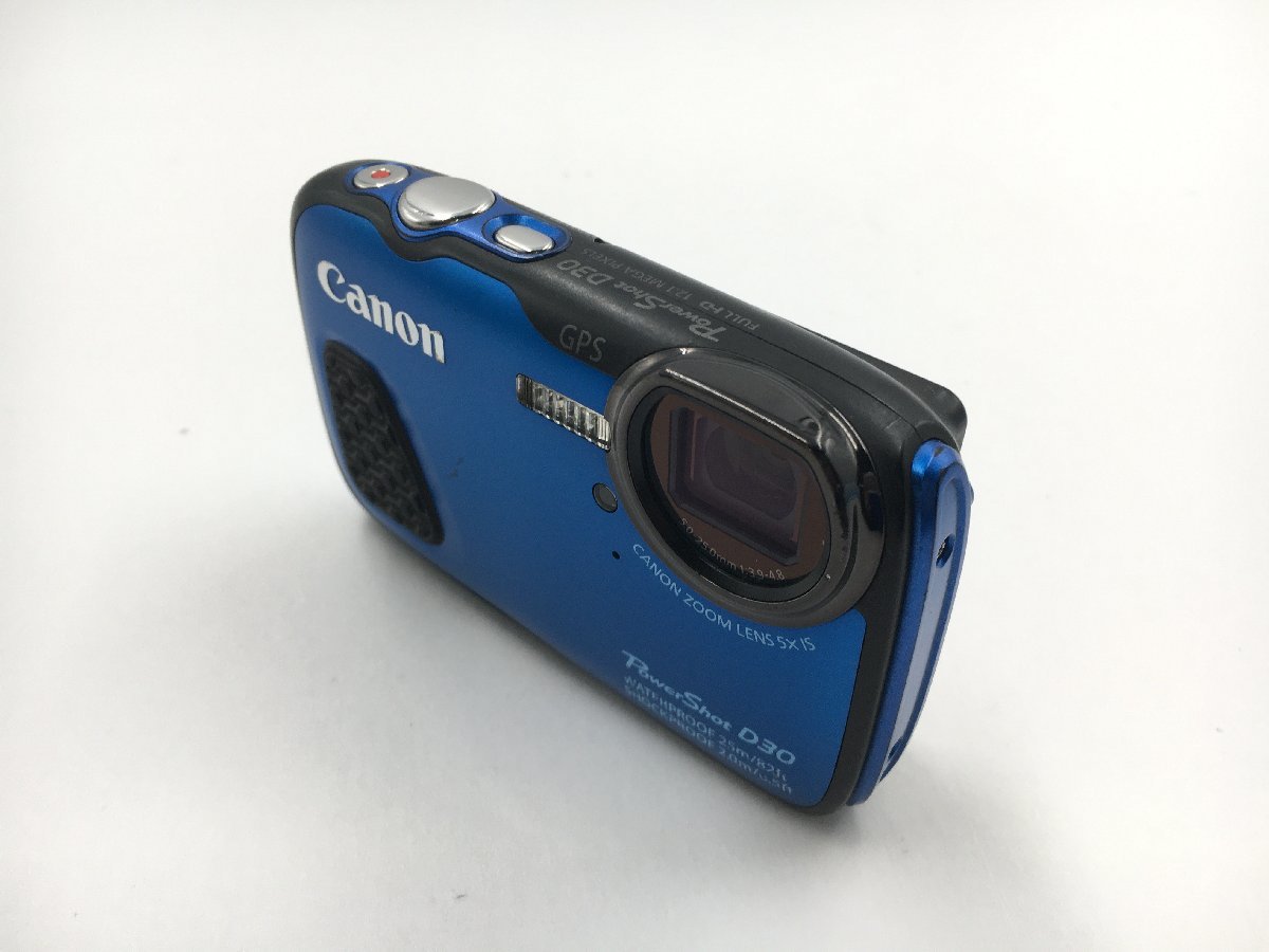 Canon コンパクトデジタルカメラセット ♪△【Canon キャノン】コンパクトデジタルカメラ PowerShot D30 0915