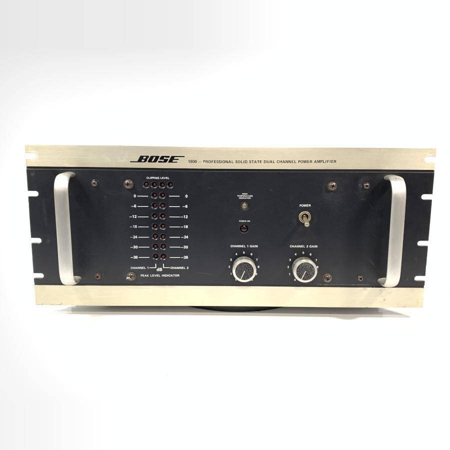 BOSE ボーズ 1800 PAアンプ 400W+400W/4★現状品