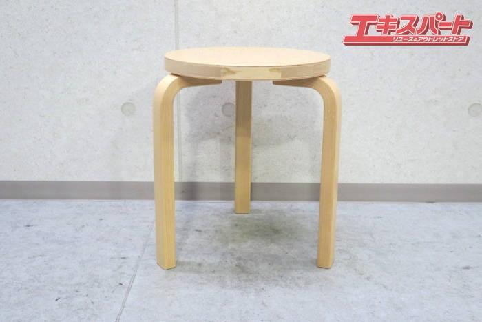 artek アルテック アルヴァ・アアルト スツール60 バーチ材 展示品 23