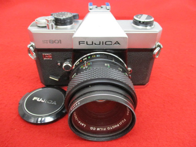 M【12879-11】☆FUJICA ST801 フィルムカメラ☆フジカ カメラ ジャンク