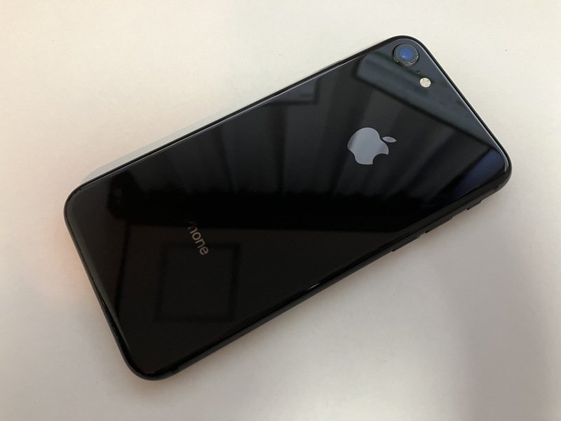 FF766 SIMフリー iPhone8 スペースグレイ 64G ジャンク ロックOFF SIM