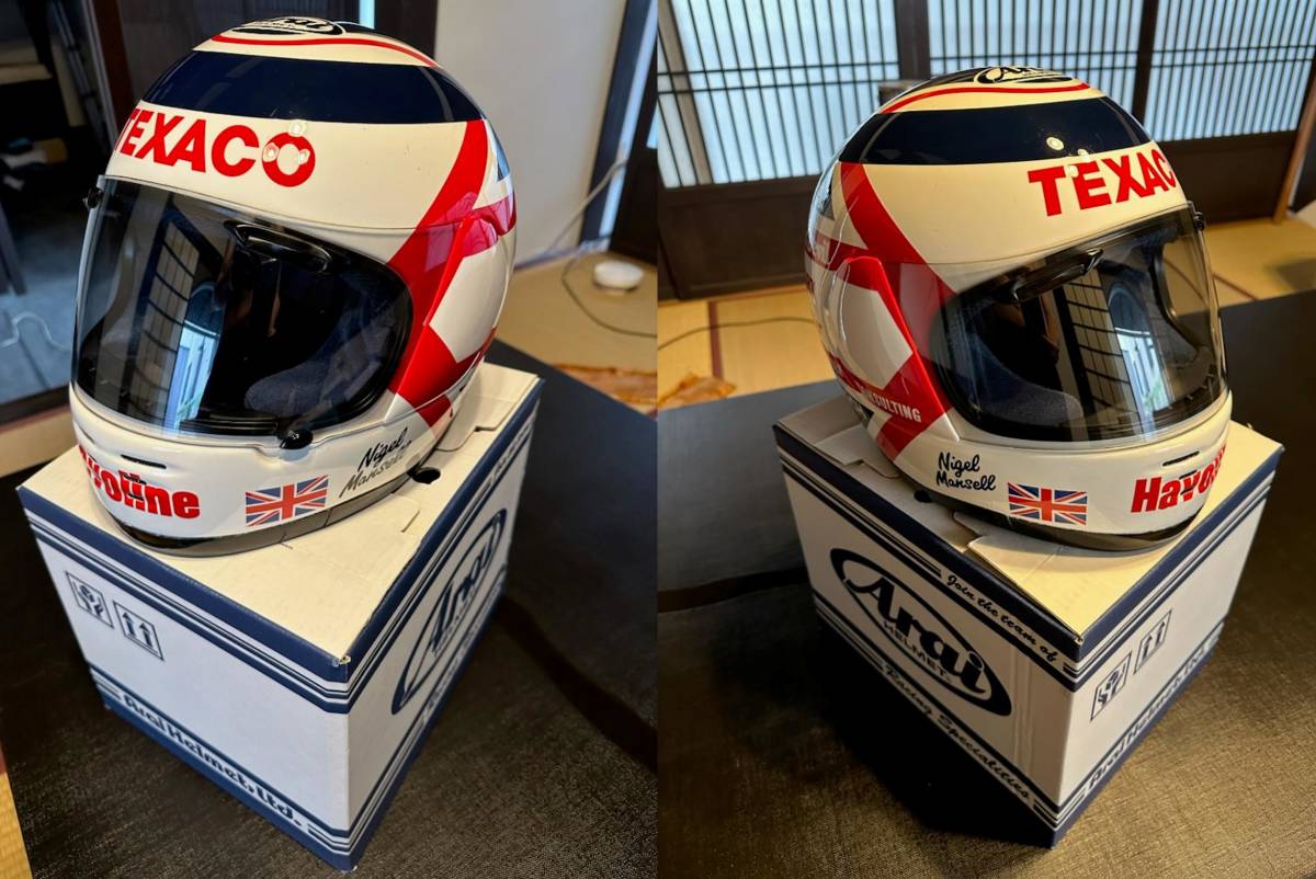 アライ ASTRO FS ナイジェル•マンセル レプリカ Mサイズ ナイジェル