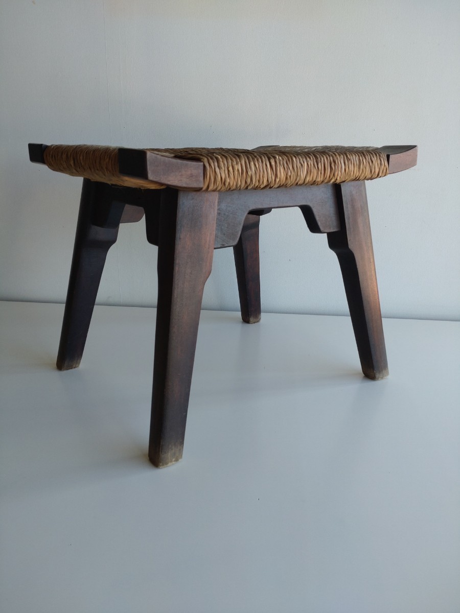 松本民芸家具 514型ラッシスツール M109159249 - 椅子日本料理 龍吟 写真集