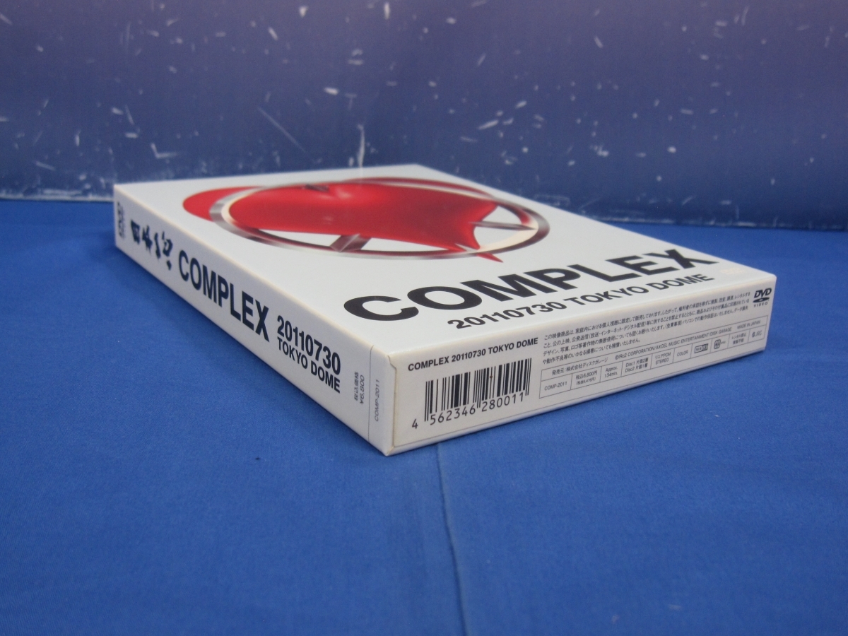 COMPLEX 日本一心 20110730 TOKYO DOME Blu-ray 新品未