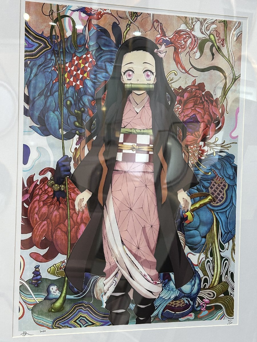 DEATH NYC 世界限定100枚アートポスター 鬼滅の刃 竈門禰豆子 【公式通販】