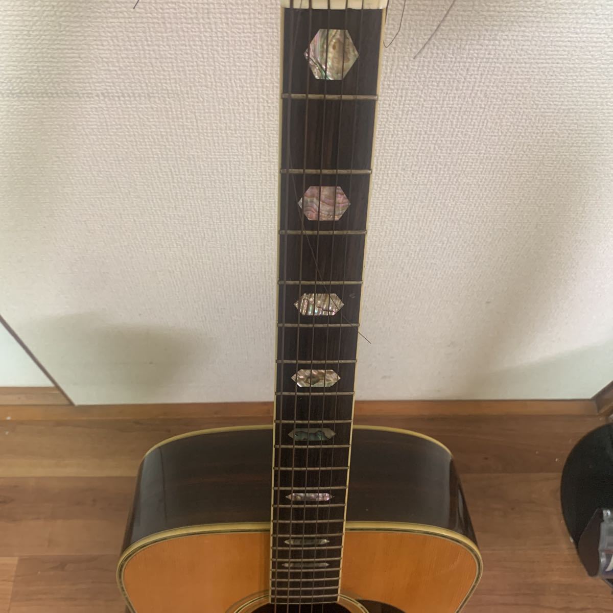 TMF MORRIS モーリス W-60 アコースティックギター ハードケース付き 
