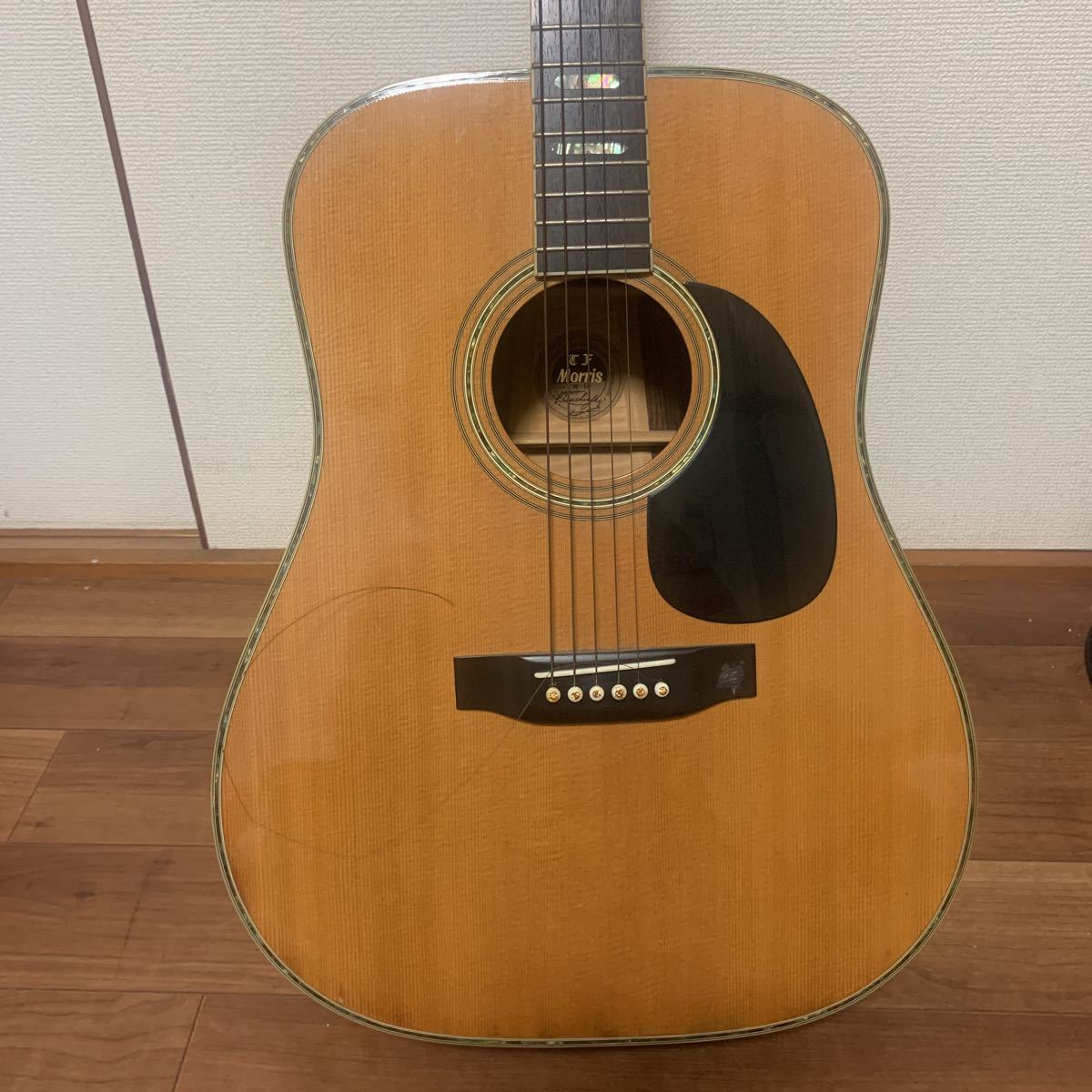Morris W-60 アコースティックギター ハードケース付き 【公式通販】