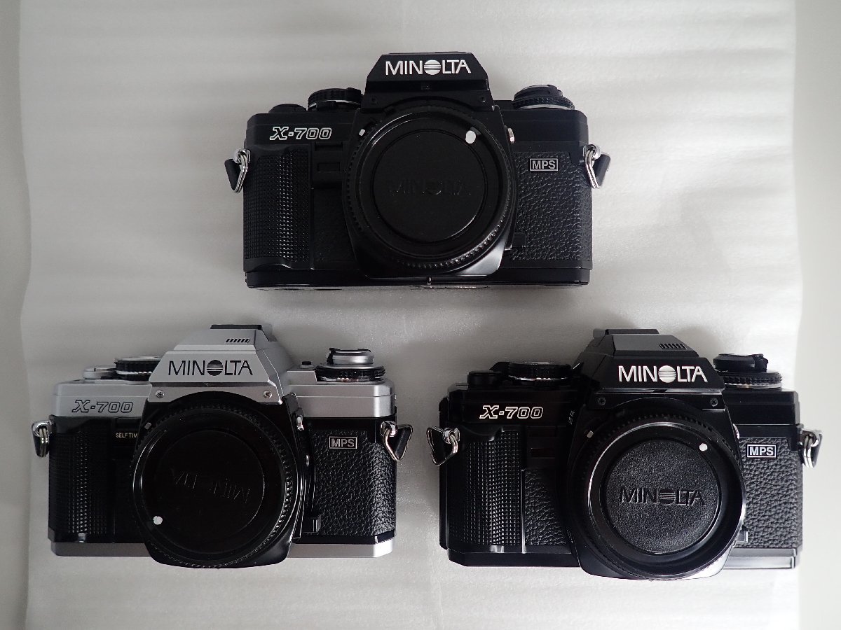 ミノルタ X-700 フィルムカメラ & ストロボ & 望遠ズームレンズ セット MINOLTA X-700 フィルムカメラセット ミノルタ X-700 フィルムカメラ