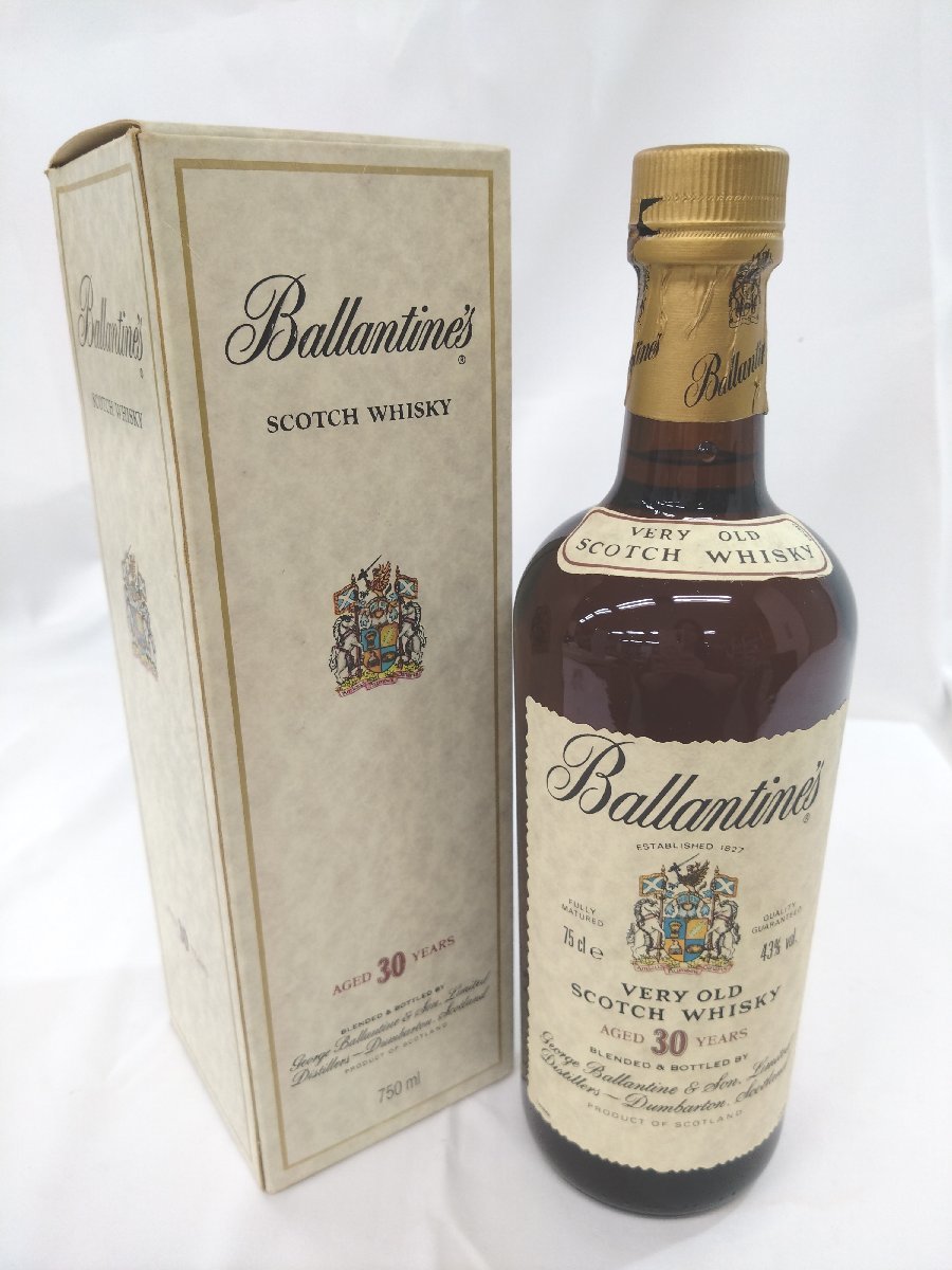 バランタイン 30年 ベリーオールド 未開栓 750ml VERY 1円～ 43