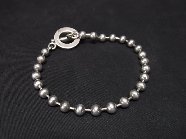 1円 GUCCI グッチ SV925 ボールチェーン ブレスレット アクセサリー