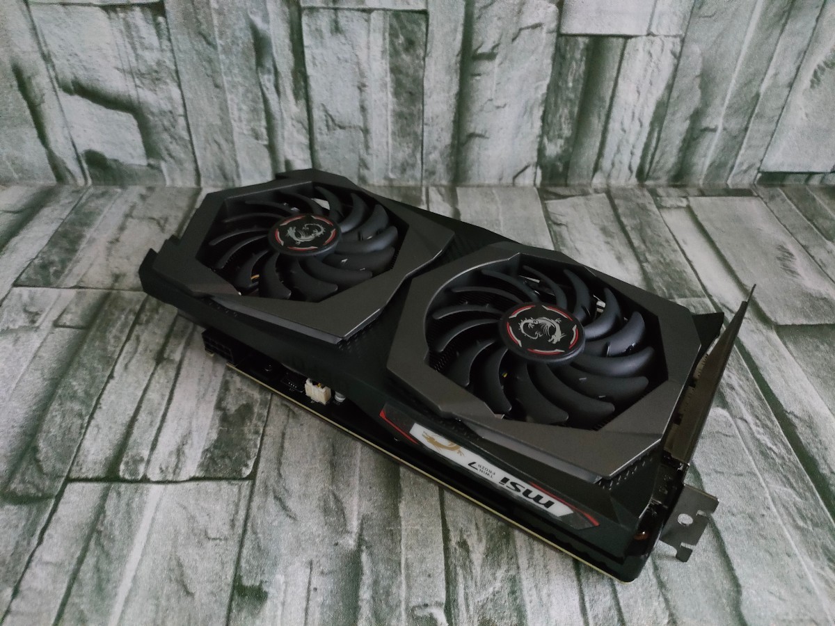 NVIDIA MSI GeForce GTX1660 6GB GAMING X 【グラフィックボード