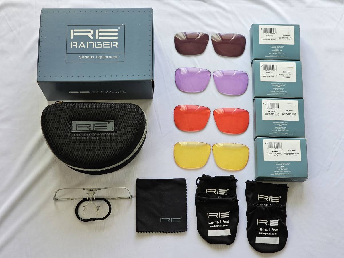 Glasses - Ranger Lenses Shooting Randolph XLW Pro LM & | RE