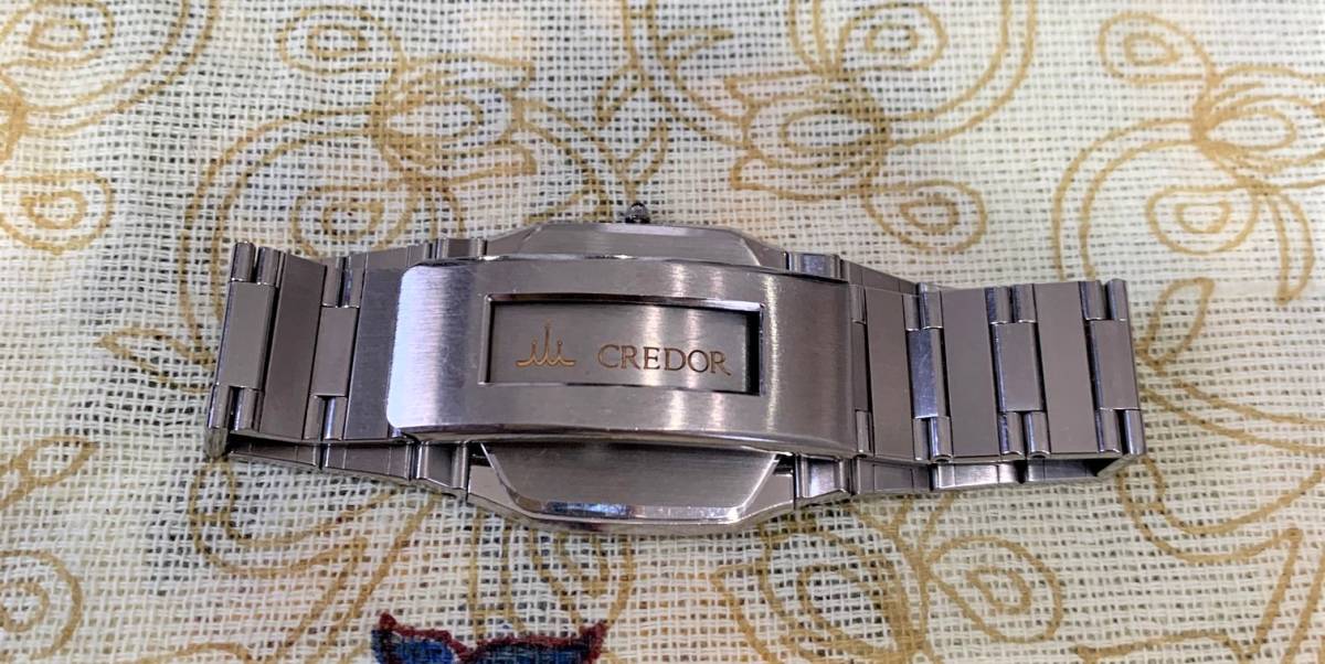クローゼット整理 セイコー クレドール CREDOR クオーツ ベゼル 18KGF